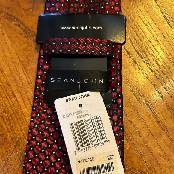 Sean John Mens 100% Silk Tie NEW! - Picture 2 of 5